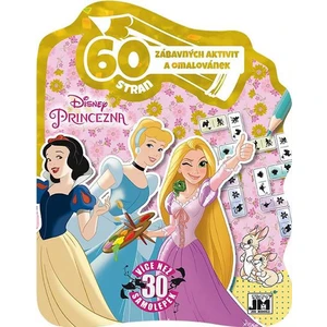 60 zábavných aktivit a omalovánek Princezny