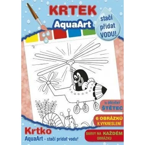 AquaArt Krtek - omalovánka