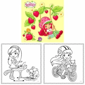 Strawberry - omalovánka [Papírenské zboží]