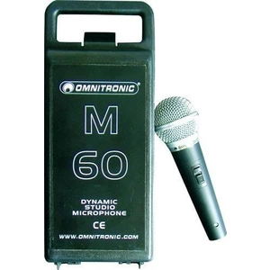 Omnitronic M-60 Dynamisches Gesangmikrofon