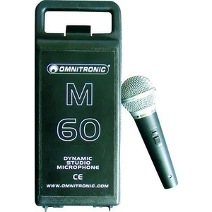 Omnitronic M-60 Vocal Dynamic Microphone