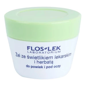 FlosLek Laboratorium Eye Care gél na očné okolie s očiankou a zeleným čajom 10 g