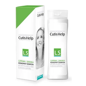 CutisHelp Health Care L.S - Lupénka - Seborea konopný šampon proti lupénce a seboroické dermatitidě 200 ml