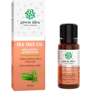 Green Idea Tea Tree Oil 100% rastlinný esenciálny olej 100% silice pre problematickú pleť, akné 10 ml