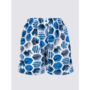 Yoclub Man's Men's Beach Shorts LKS-0044F-A100 Navy Blue