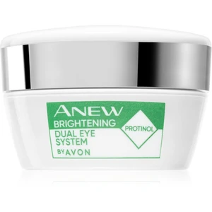 Avon Anew Dual Eye System rozjasňujúci očný krém proti tmavým kruhom 2x10 ml