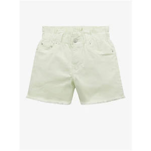 Light Green Girls Denim Shorts Tom Tailor - Girls