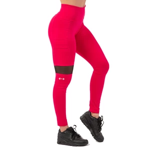Nebbia Sporty Smart Pocket High-Waist Leggings Pink L