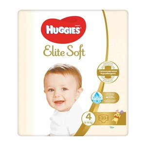 HUGGIES Elite Soft 4 8 - 14 kg 33 ks