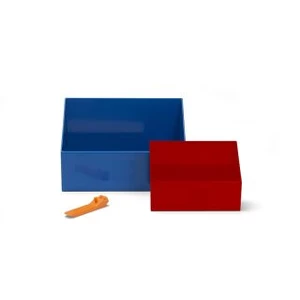LEGO® Naberače na kocky červená a modrá 2 ks