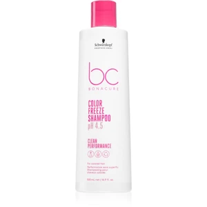 Schwarzkopf Professional BC Bonacure Color Freeze ochranný šampon pro barvené vlasy 500 ml