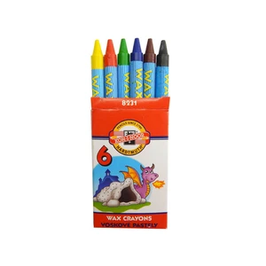 Koh-i-noor voskovky WAX CRAYON 6 ks [Papírenské zboží]