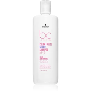Schwarzkopf Professional BC Bonacure Color Freeze Silver Shampoo pH 4.5 Clean Performance szampon tonizujący do włosów siwych i platynowego blondu 100