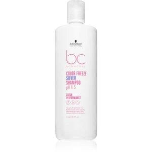 Schwarzkopf Professional BC Bonacure Color Freeze Silver Shampoo pH 4.5 Clean Performance szampon tonizujący do włosów siwych i platynowego blondu 100