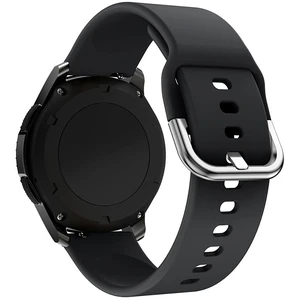 4wrist Silikonový řemínek pro Samsung - Black 22 mm