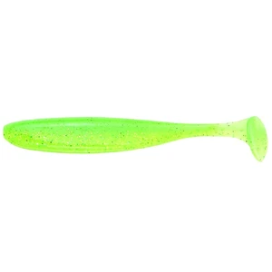 Keitech gumová nástraha easy shiner lime chartreuse - 3.5" 8,9 cm 7 ks