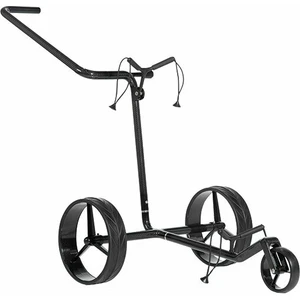 Jucad Carbon Shine 3-Wheel Shiny Black Cărucior de golf manual