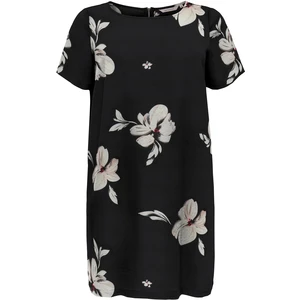 ONLY CARMAKOMA Dámske šaty CARLUX Loose Fit 15252999 Black Flower 3XL