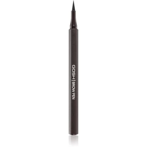 Gosh Brow Pen fix na obočí odstín Grey Brown 1,1 ml