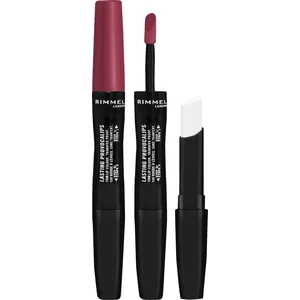 Rimmel Lasting Provocalips Double Ended dlhotrvajúci rúž odtieň 500 Kiss The Town Red 3,5 g