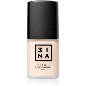 3INA The 3 in 1 Foundation dlhotrvajúci make-up SPF 15 odtieň 208 30 ml