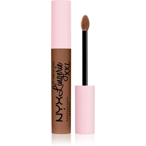 NYX Professional Makeup Lip Lingerie XXL tekutá rtěnka s matným finišem odstín 29 - Hot Caramelo 4 ml