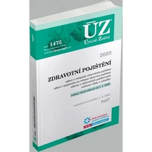 ÚZ 1475 Zdravotní pojištění