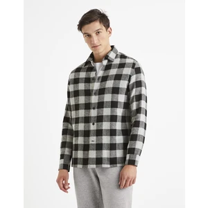 Celio Plaid Shirt Vakurt - Men