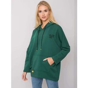 Dark green kangaroo hoodie