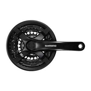Shimano Tourney FC-TY501 Crankset 3x6/7/8-Speed 170mm 48/38/28T Black