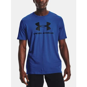 Under Armour UA SPORTSTYLE LOGO SS Modrá S
