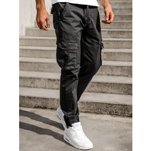 Černé pánské jogger kapsáče Bolf CT6707S0