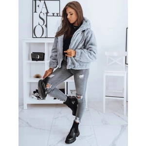 FRESONO women's jacket light gray Dstreet TY2055