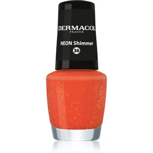 Dermacol Neon neónový lak na nechty odtieň 36 Shimmer 5 ml