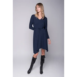 Marita Bobko Woman's Dress no.5 Navy Blue