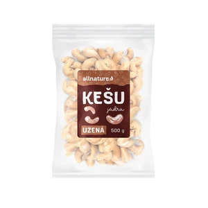 Allnature Kešu údené 500 g