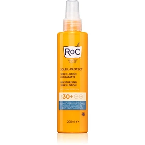 RoC Soleil Protect Moisturising Spray Lotion hydratačný sprej na opaľovanie 200 ml