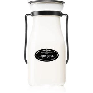 Milkhouse Candle Co. Creamery Coffee Break vonná svíčka Milkbottle 227 g