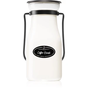 Milkhouse Candle Co. Creamery Coffee Break vonná svíčka Milkbottle 227 g