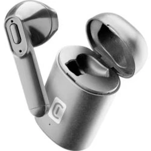 Bluetooth® cestovní náhlavní sada In Ear Mono Cellularline BTPOWERCAPSULEK, černá