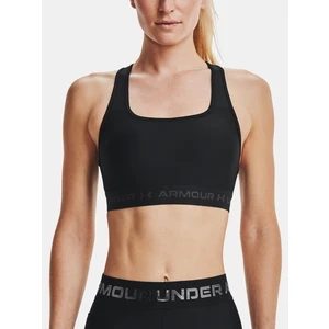 Under Armour UA Crossback Mid Bra Černá XL