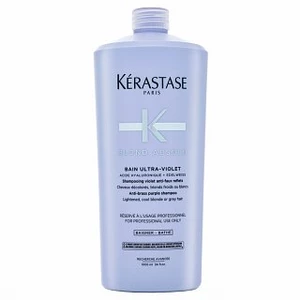 Kérastase Blond Absolu Bain Ultra-Violet odżywczy szampon do włosów siwych i platynowego blondu 1000 ml