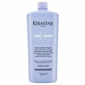 Kérastase Blond Absolu Bain Ultra-Violet vyživujúci šampón pre platinovo blond a šedivé vlasy 1000 ml