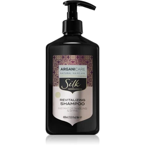 Arganicare Silk Protein revitalizační šampon pro rozzáření mdlých vlasů 400 ml
