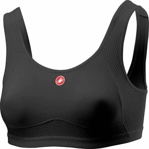 Castelli Rosso Corsa Bra Black S