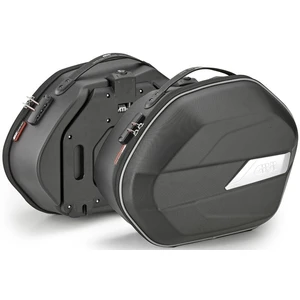 Givi WL900 Weighless Pair of Semi Rigid Side Bags Monokey 25 L