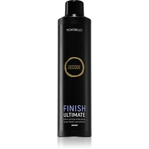 Montibello Decode Finish Ultimate Spray lak na vlasy s extra silnou fixáciou odolný vzdušnej vlhkosti 400 ml