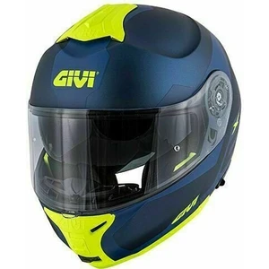 Givi X.21 Challenger Spirit Matt Blue/Dark Blue/Yellow M Helm