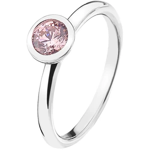 Hot Diamonds Stříbrný prsten Emozioni Scintilla Pink Compassion ER017 56 mm