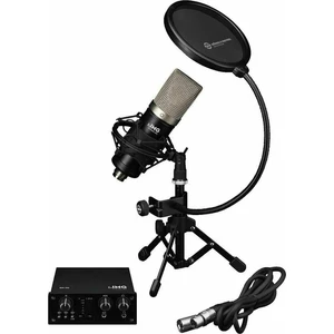 IMG Stage Line PODCASTER-1 Microphone à condensateur pour studio